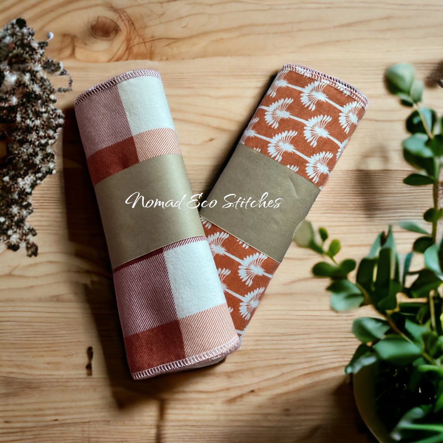 Un-Paper Towels-set of 12- Fall/ Boho Colors
