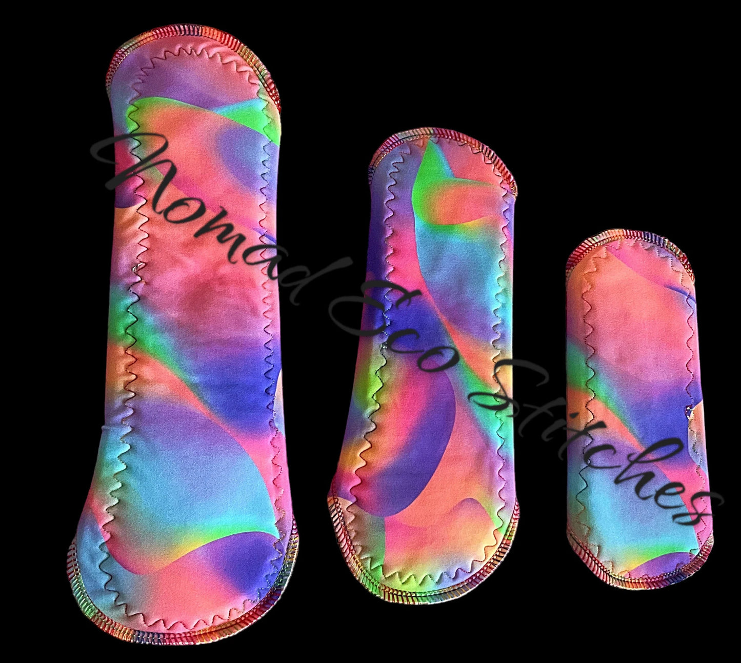 Reusable Cloth Pad (1) Moderates- Pink Dreams- Fast Absorb, Stay Dry