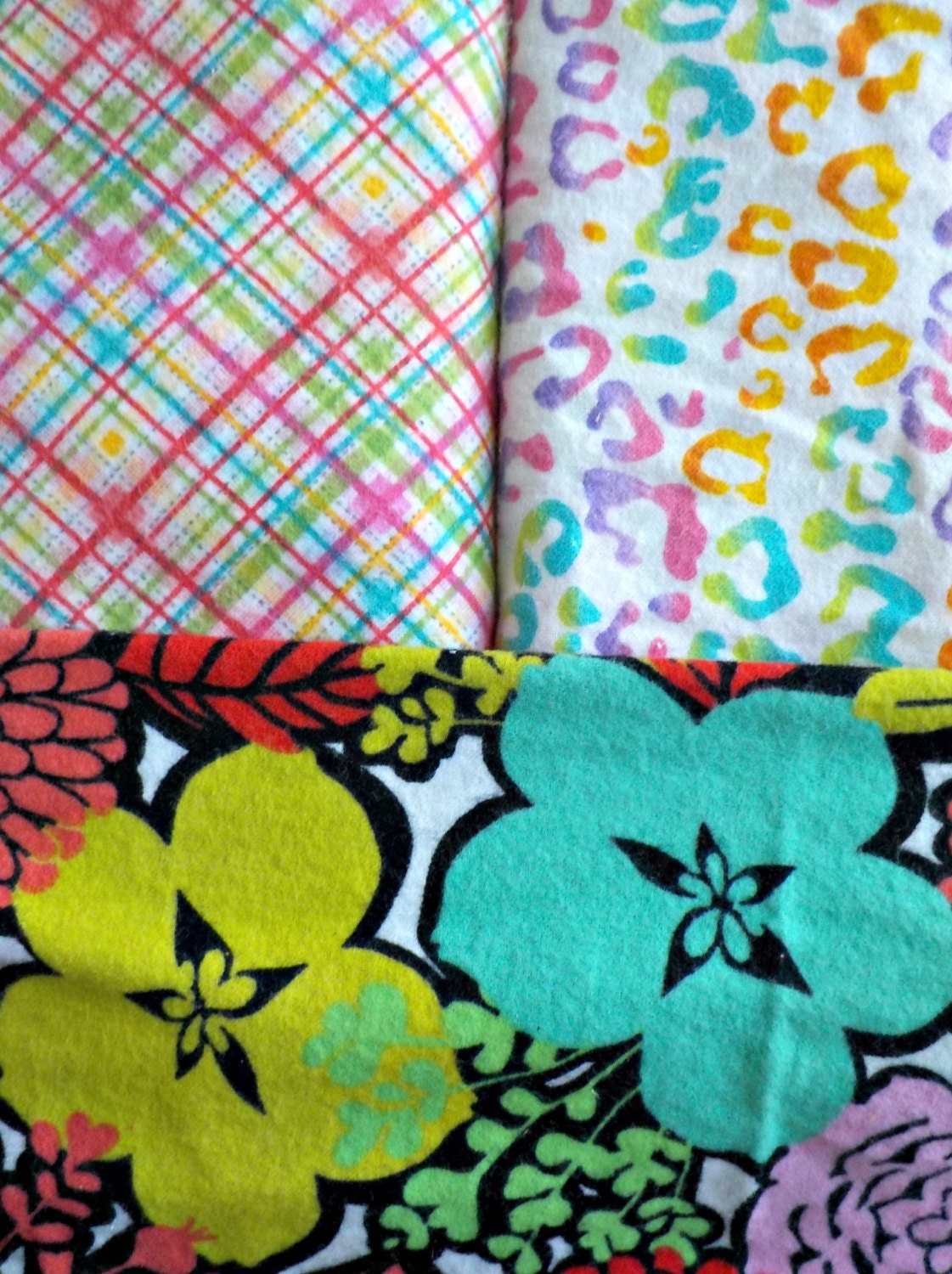 Reusable Cloth Pad- Liners- Random Prints- Sets of 4