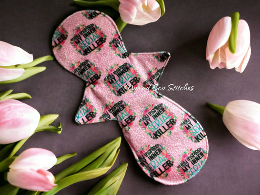 Reusable Cloth Pad/Heavy/Moderate- Stain Resistant Minky-Inner Serial